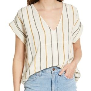 Madewell Lightspun Westing Stripe Top